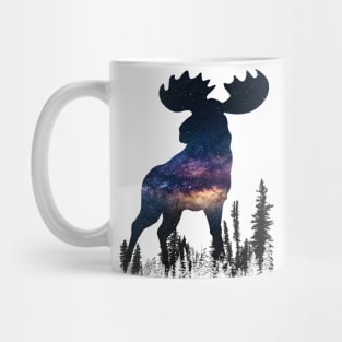 Moose Animal Forest Wild Nature World Free Land Mug